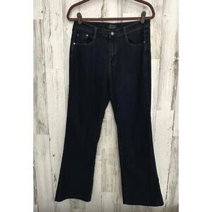 Cos Jeans Womens Sz 10 (29x27.5) MidRise Bootcut Embroidered Embellished Pockets